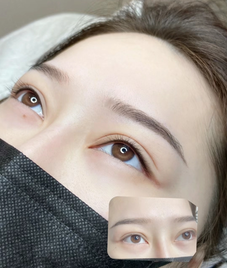美瞳線作品：睫毛根部填補提升眼神清晰度