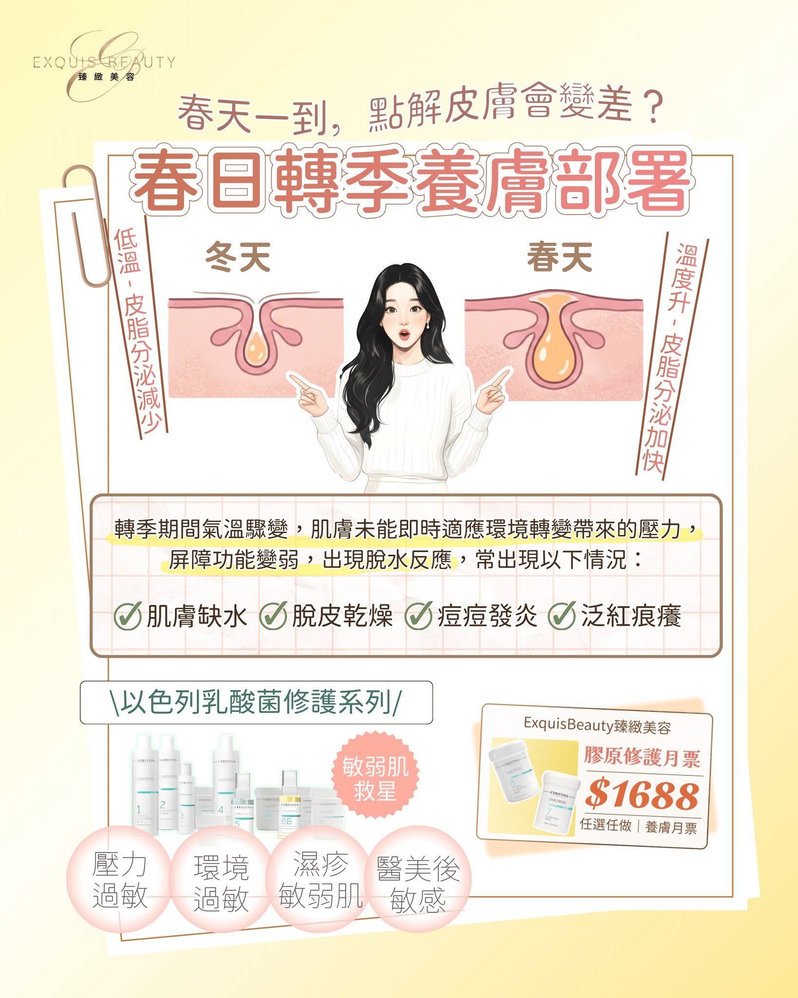 觀塘月費美容放題 Skin Boost 膠原修護月方案